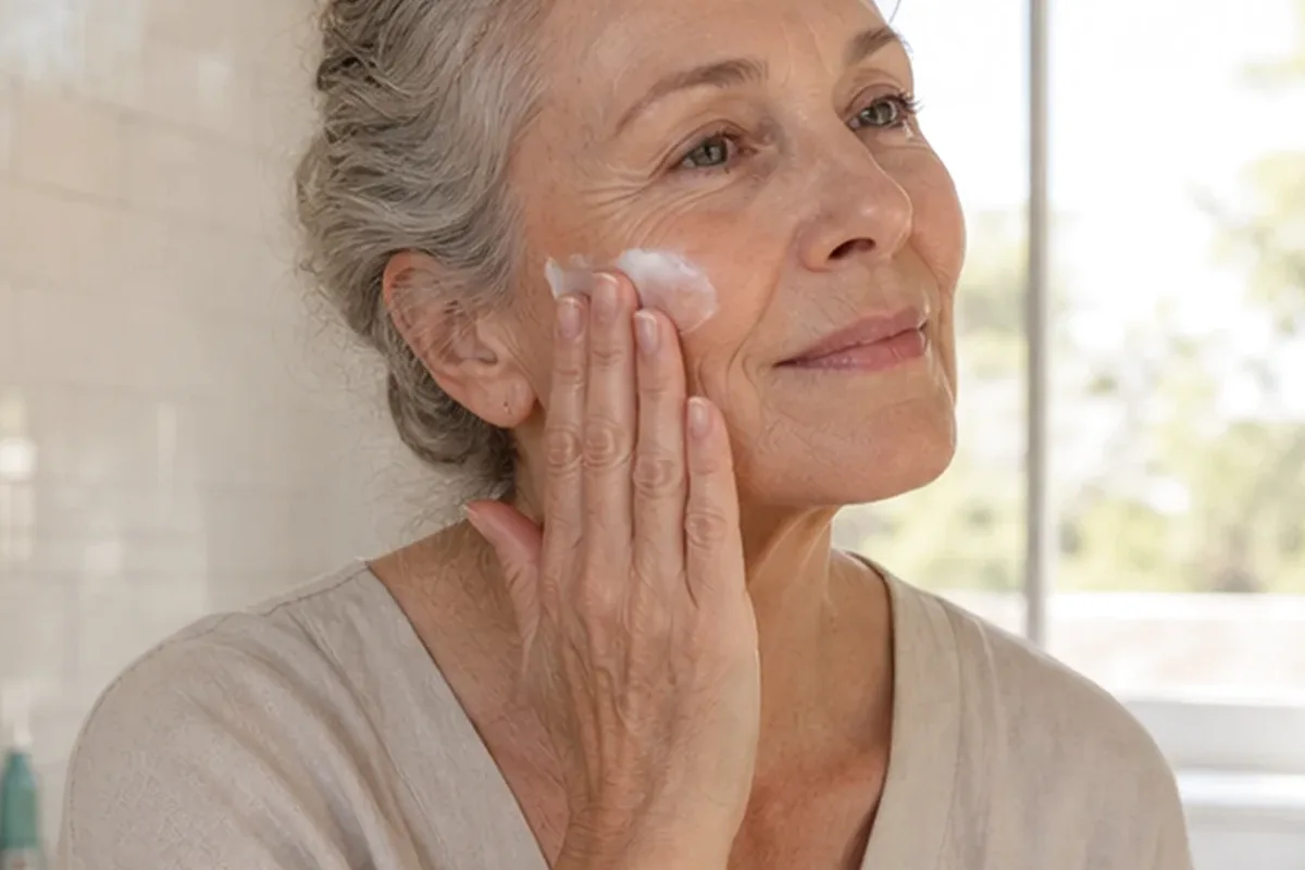 Redaktioneller Beauty-Moment zur Ausgangslage bei Niacinamid-Serum bei Pigmentflecken