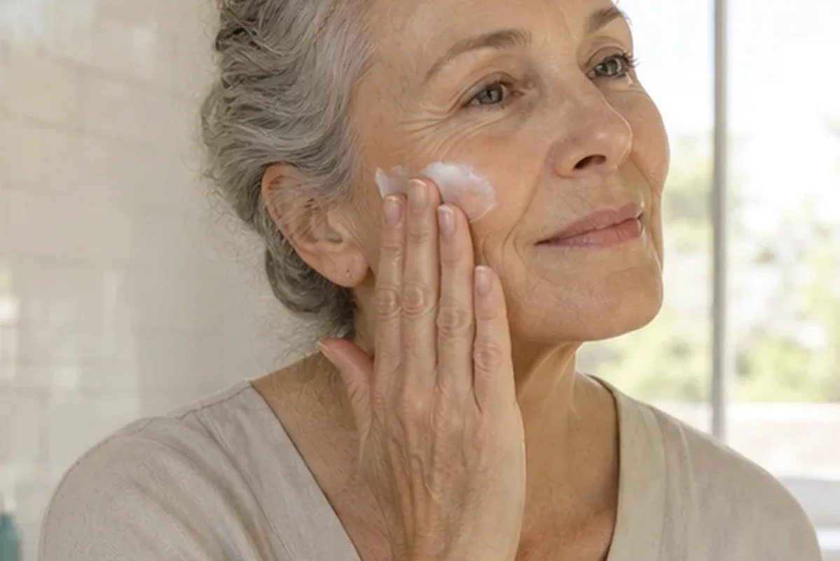 Authentische Beauty-Routine passend zum Thema Niacinamid-Serum bei Rötungen