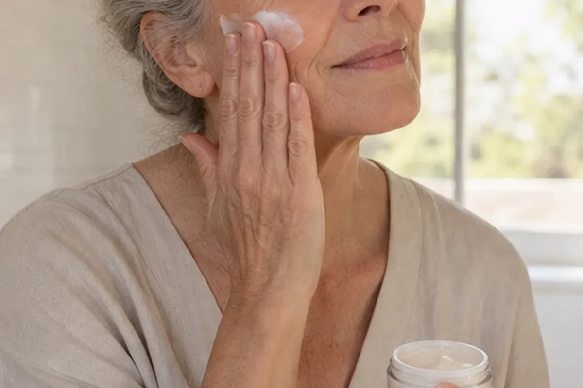 Authentischer Wohlfühlmoment passend zum Beauty-Thema Concealer für langen Halt