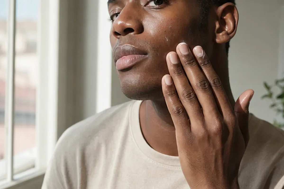 Authentische Beauty-Routine passend zum Thema Barttrimmer bei wenig Zeit