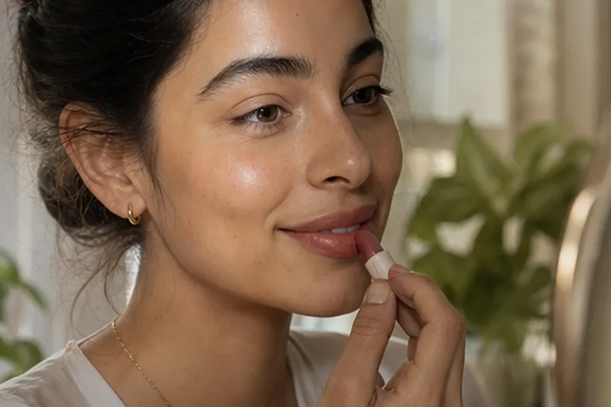 Authentische Beauty-Routine passend zum Thema Highlighter für ölige Haut