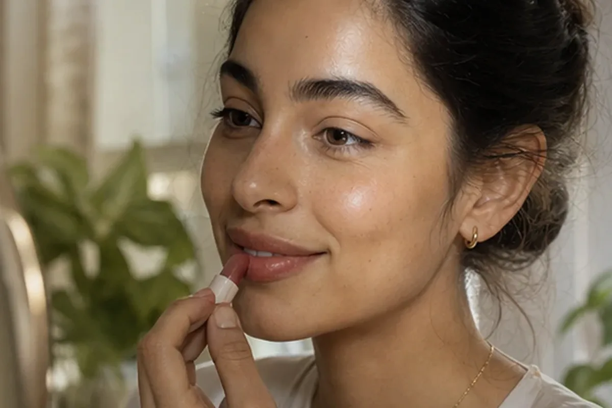 Authentische Beauty-Routine passend zum Thema Foundation bei großen Poren