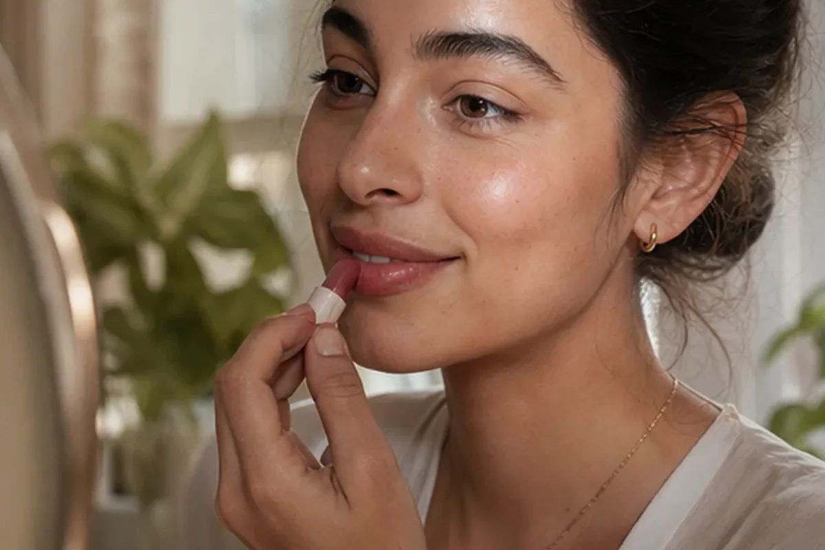 Redaktioneller Beauty-Moment zur Ausgangslage bei Augenbrauengel für langen Halt