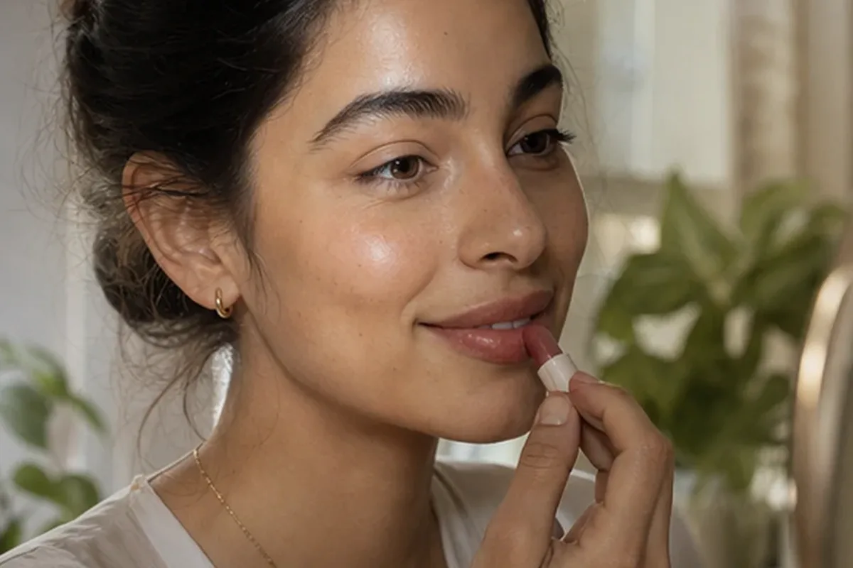 Emotionaler und authentischer Anwendungsmoment rund um Eyeliner für reife Haut