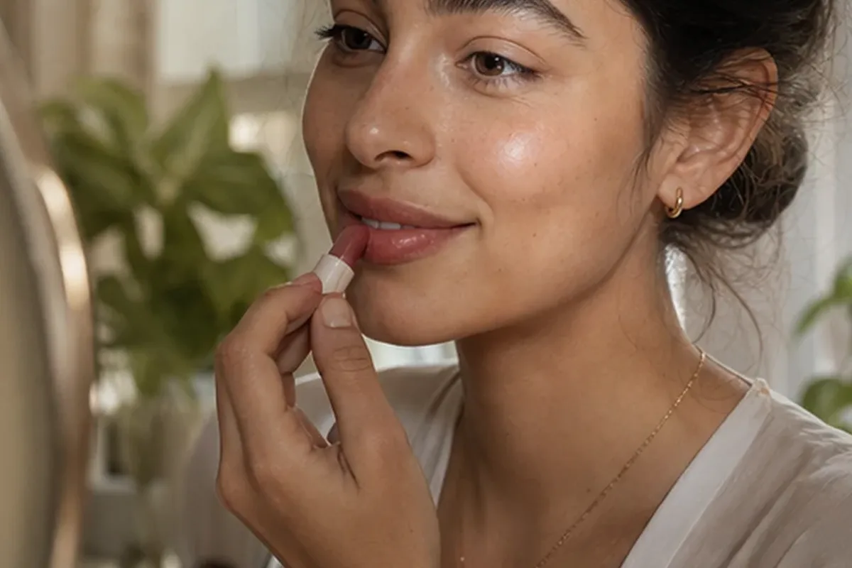 Authentische Beauty-Routine passend zum Thema Concealer für trockene Haut