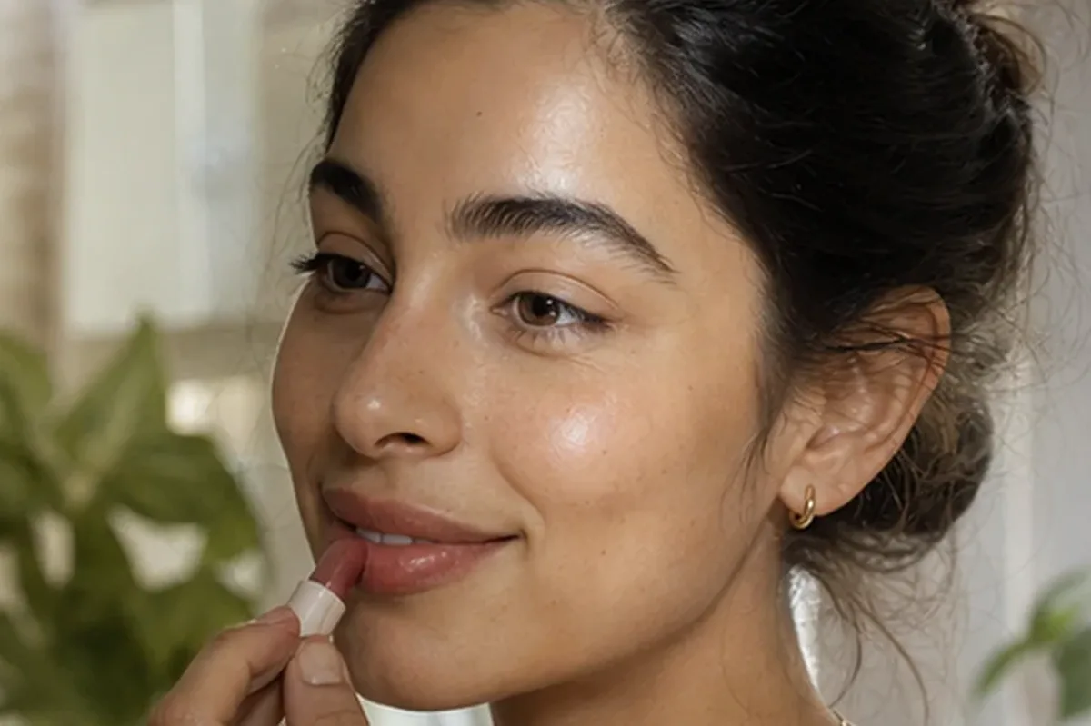 Emotionaler und authentischer Anwendungsmoment rund um Setting Spray für ölige Haut