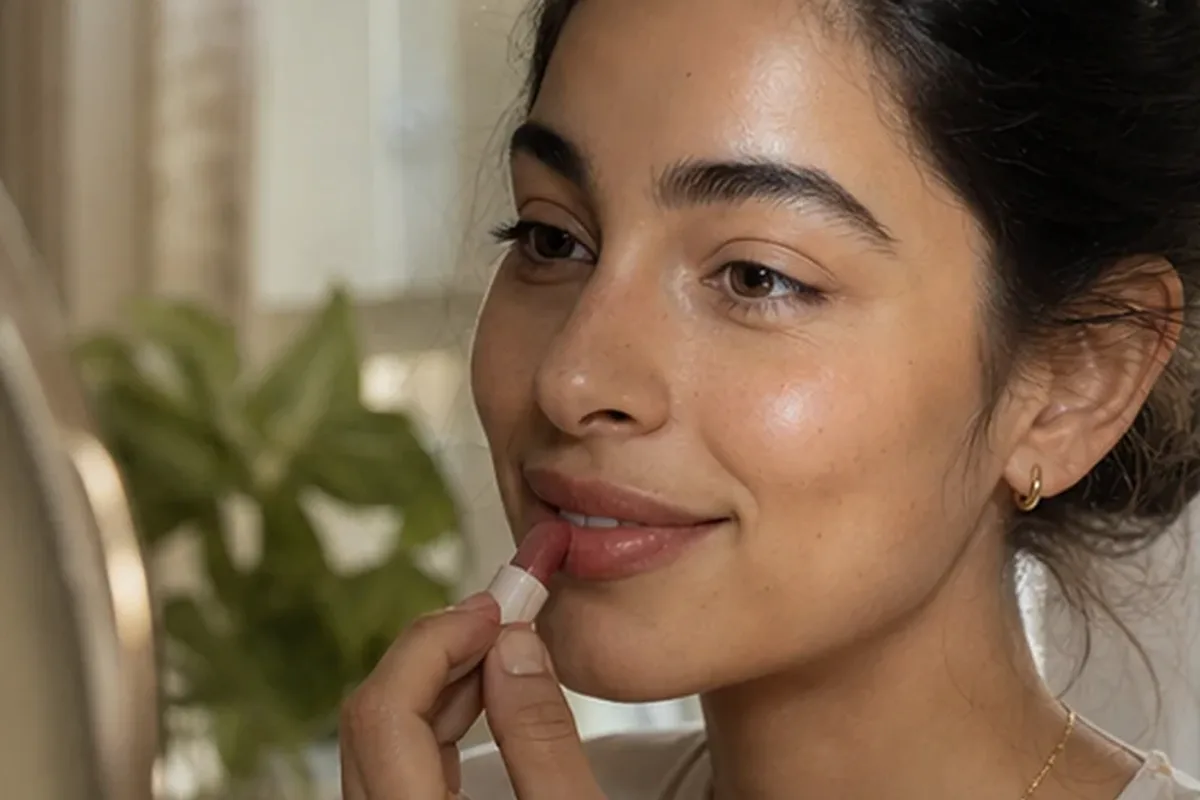 Authentische Beauty-Routine passend zum Thema Rouge bei Rötungen