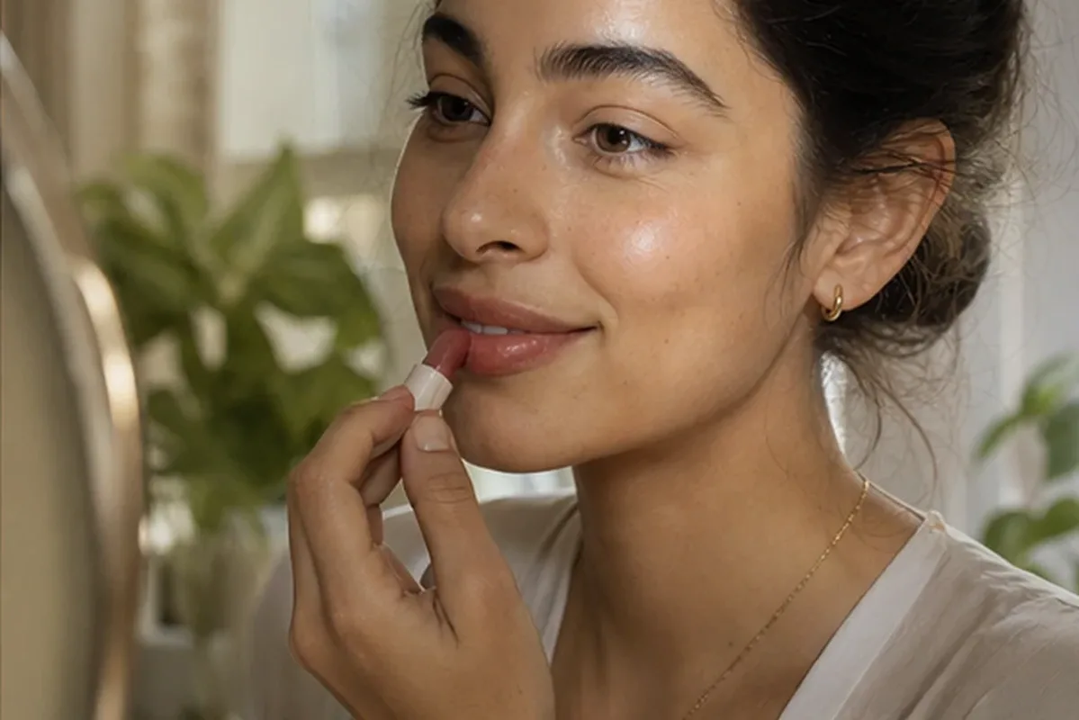 Redaktioneller Beauty-Moment zur Ausgangslage bei Concealer bei großen Poren