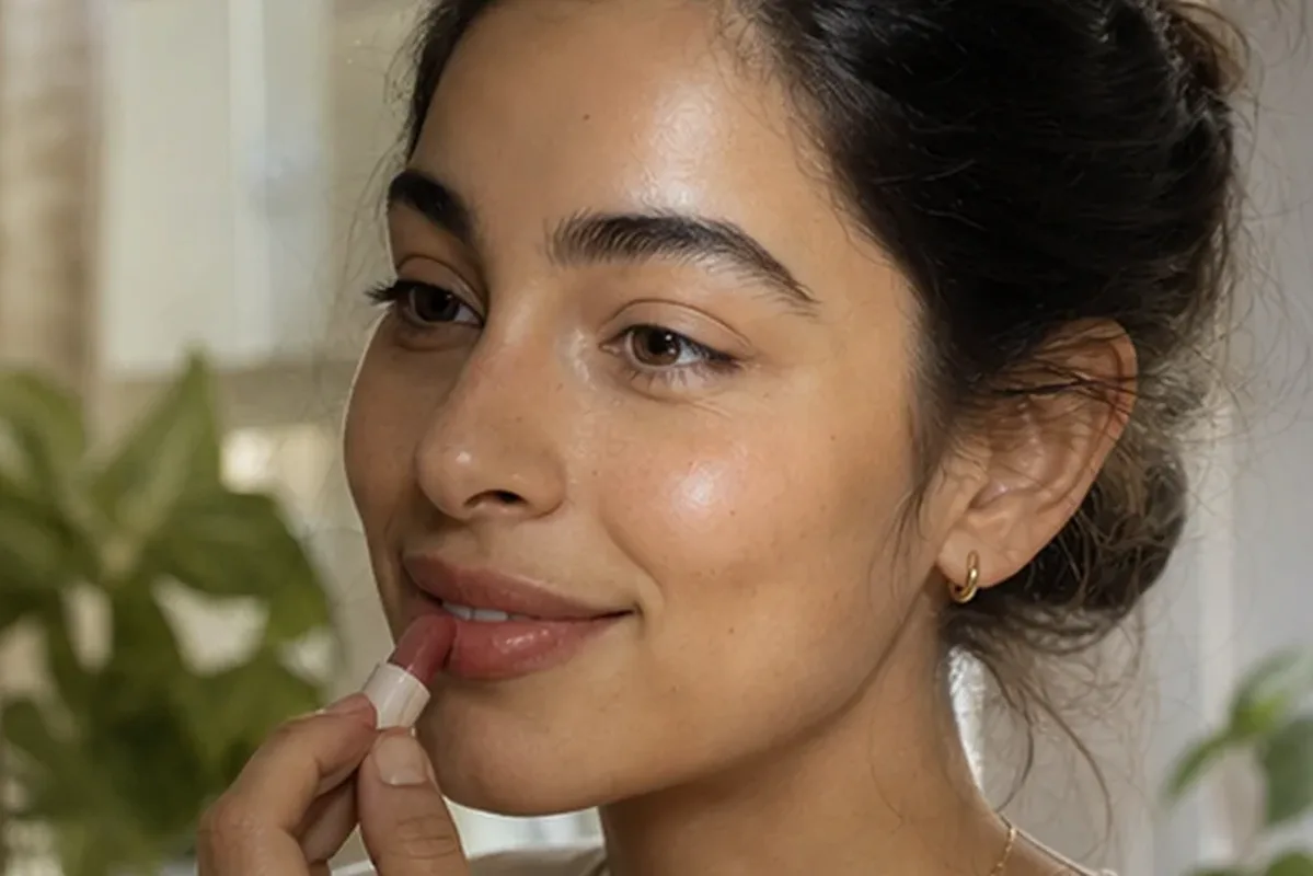 Redaktionelle Detailaufnahme zur Orientierung bei Concealer bei Rötungen