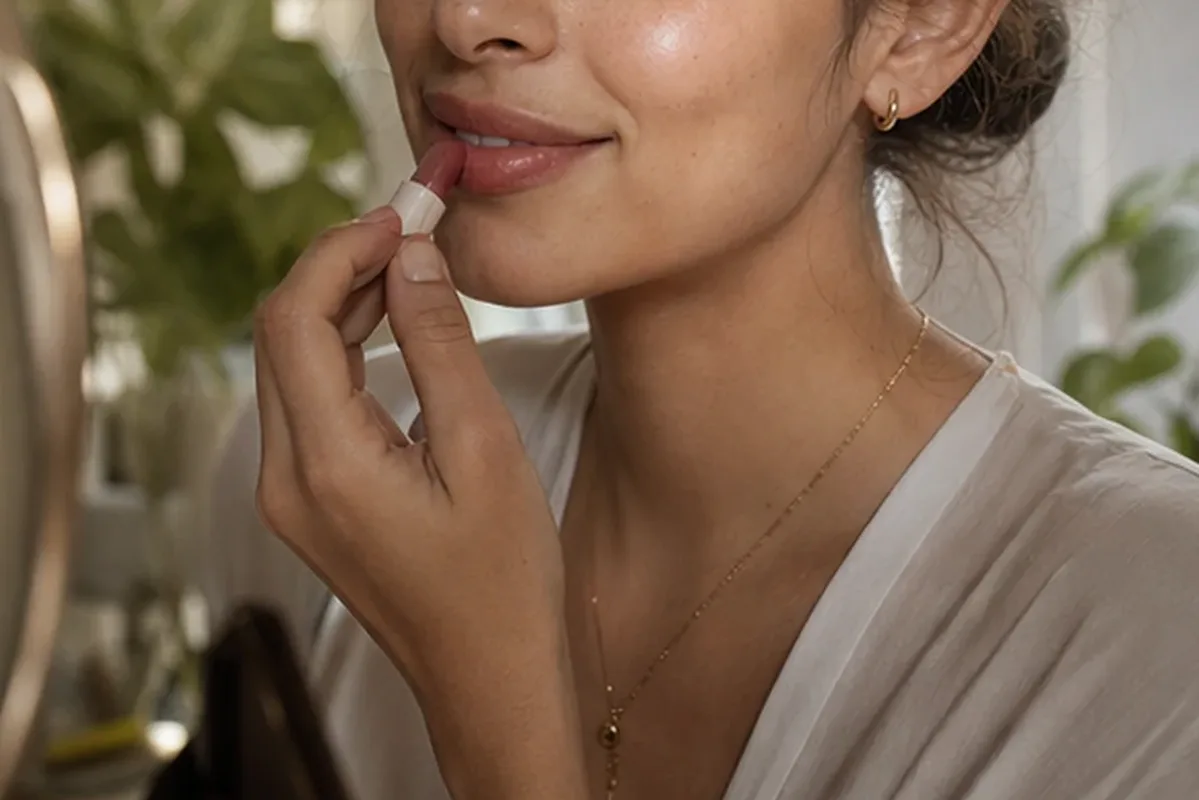 Authentische Beauty-Routine passend zum Thema Concealer für trockene Haut