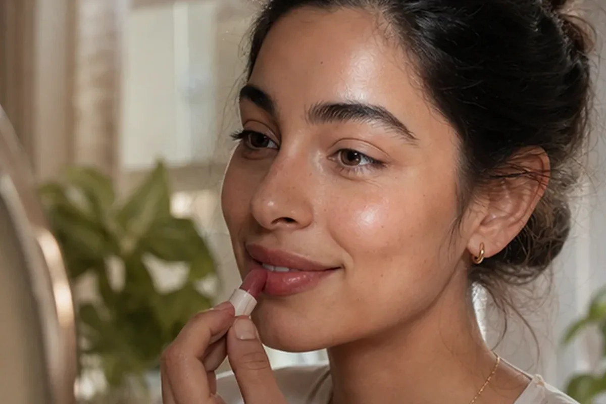 Emotionaler und authentischer Anwendungsmoment rund um Bronzer für empfindliche Haut