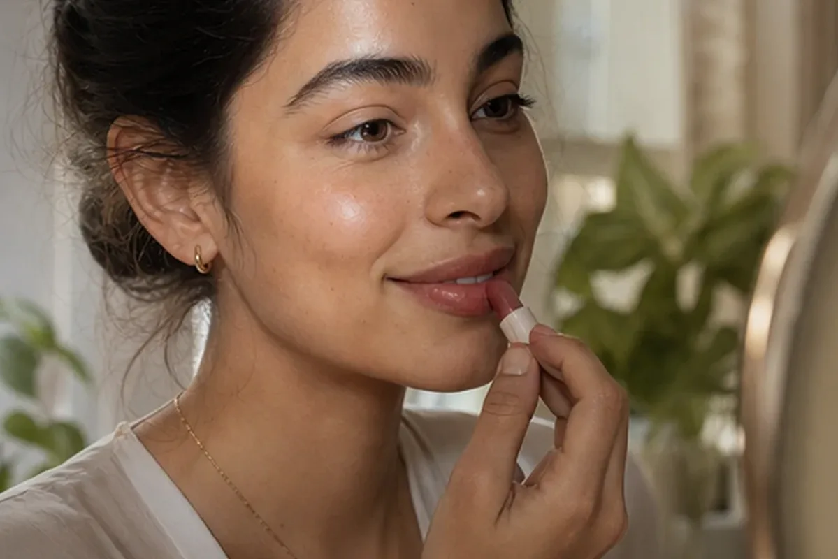 Redaktioneller Beauty-Moment zur Ausgangslage bei Rouge bei Rötungen