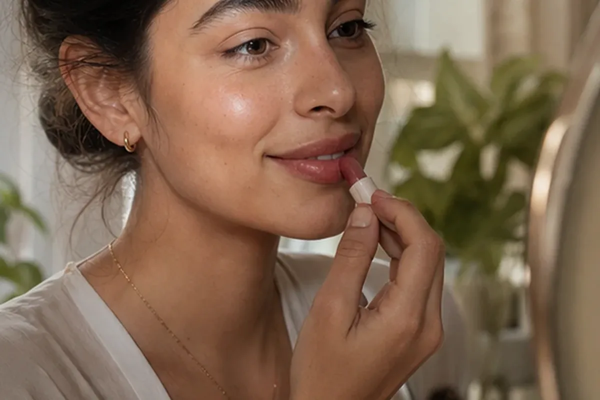 Authentische Beauty-Routine passend zum Thema Augenbrauengel für empfindliche Haut