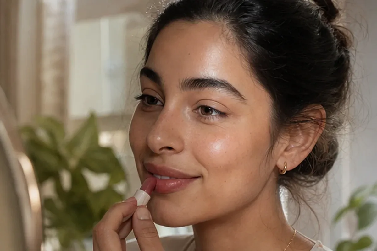 Redaktioneller Beauty-Moment zur Ausgangslage bei Make-up-Pinsel für empfindliche Haut
