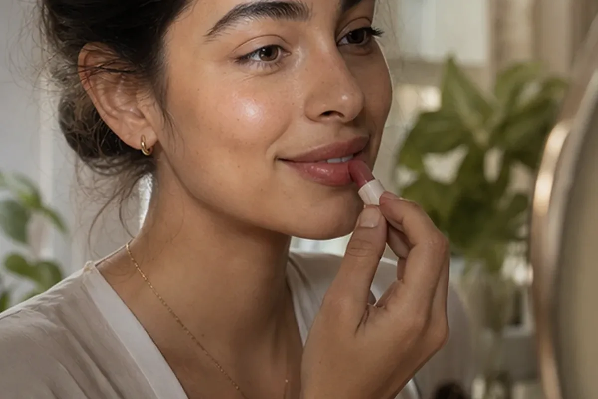 Hochwertige Beauty-Inszenierung zu Auswahlkriterien für Puder für langen Halt