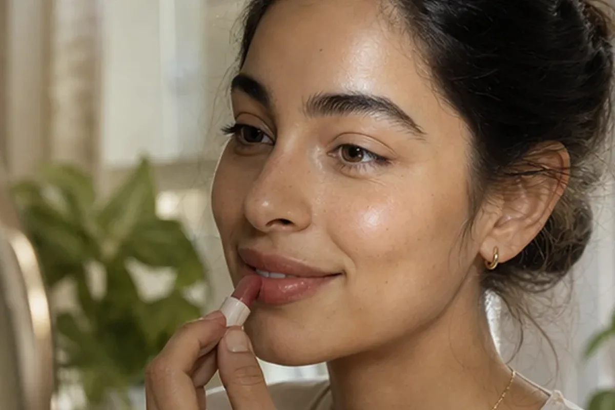 Redaktioneller Beauty-Moment zur Ausgangslage bei Highlighter bei Rötungen