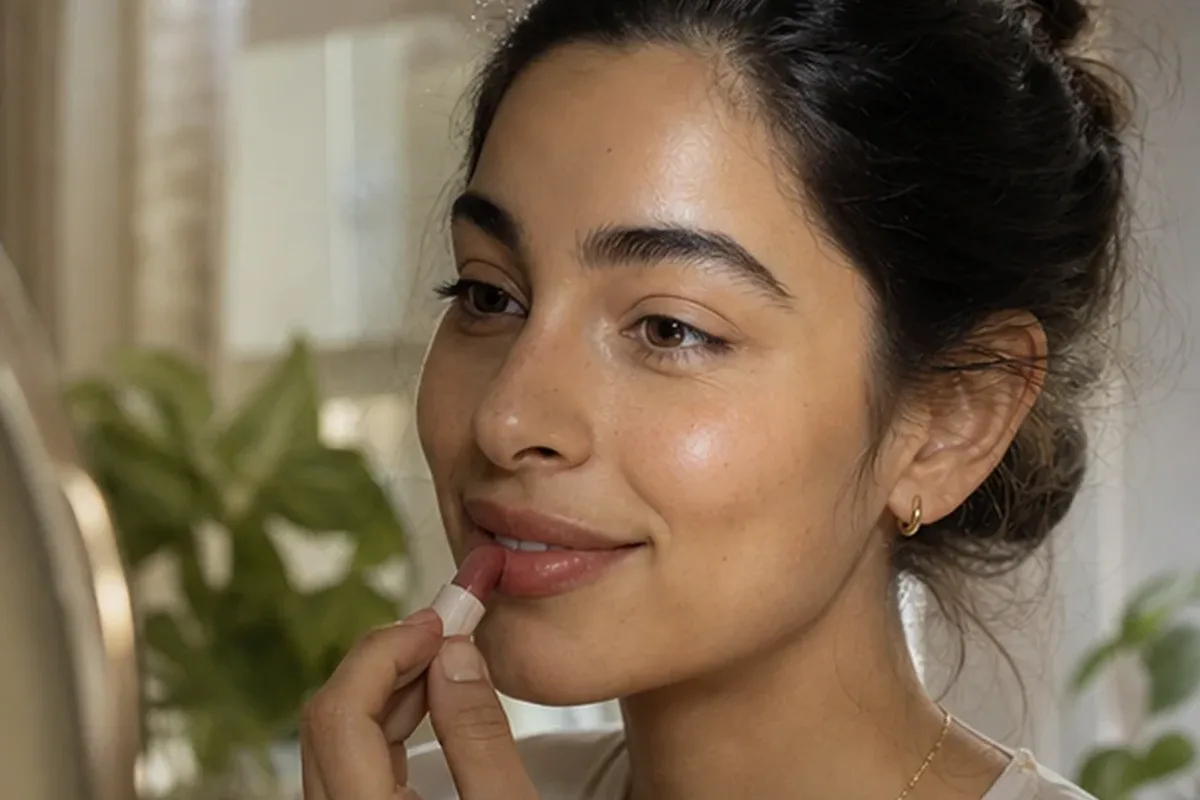 Authentische Beauty-Routine passend zum Thema Highlighter bei Rötungen