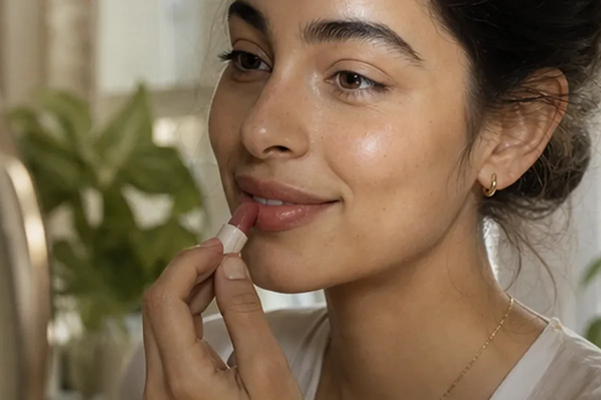 Authentische Beauty-Routine passend zum Thema Foundation für ölige Haut