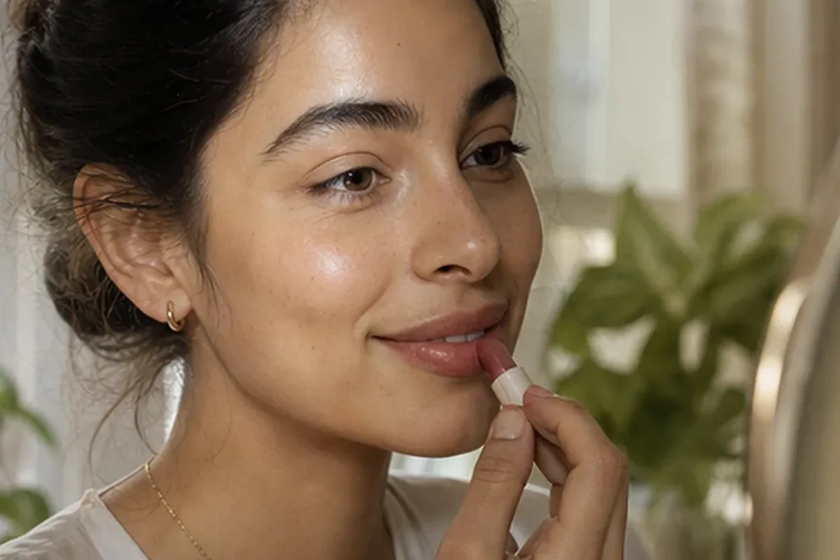 Redaktionelle Detailaufnahme zur Orientierung bei Foundation für einen natürlichen Look