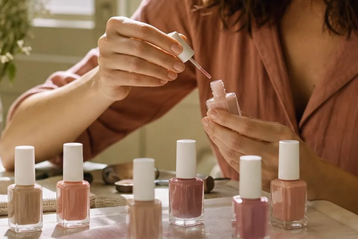 Redaktionelle Detailaufnahme zur Orientierung bei Make-up
