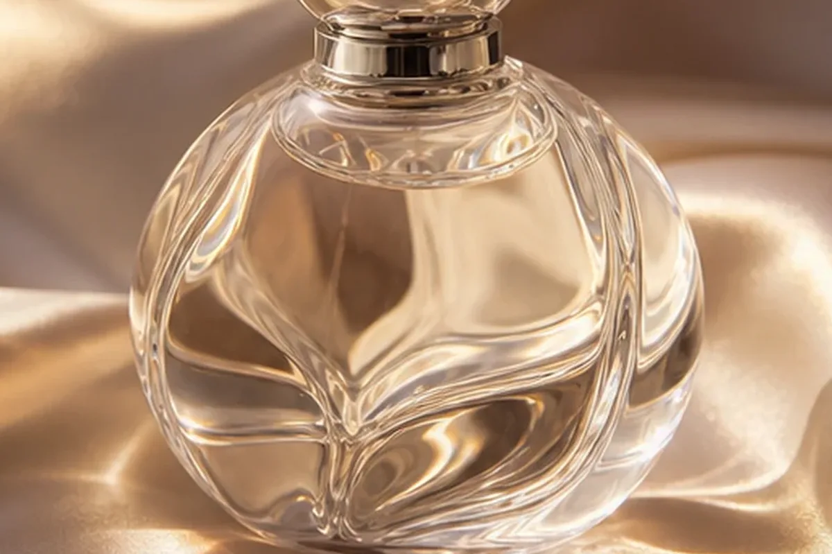 Hochwertige Beauty-Inszenierung zu Auswahlkriterien für Winterparfum bei warmem Wetter