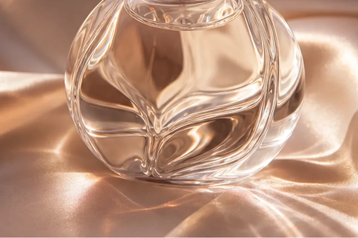 Hochwertige Beauty-Inszenierung zu Auswahlkriterien für Sommerparfum für einen minimalistischen Stil