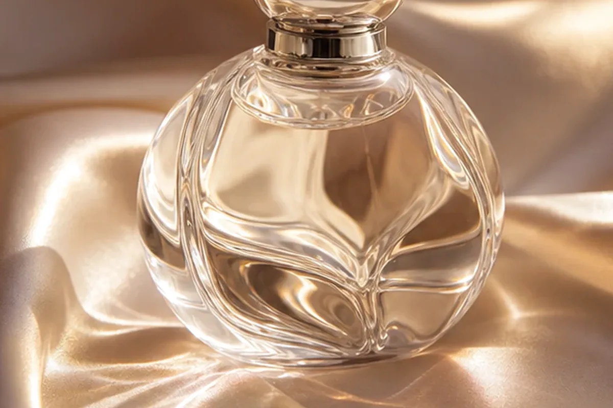 Hochwertige Beauty-Inszenierung zu Auswahlkriterien für Unisex-Parfum bei kaltem Wetter