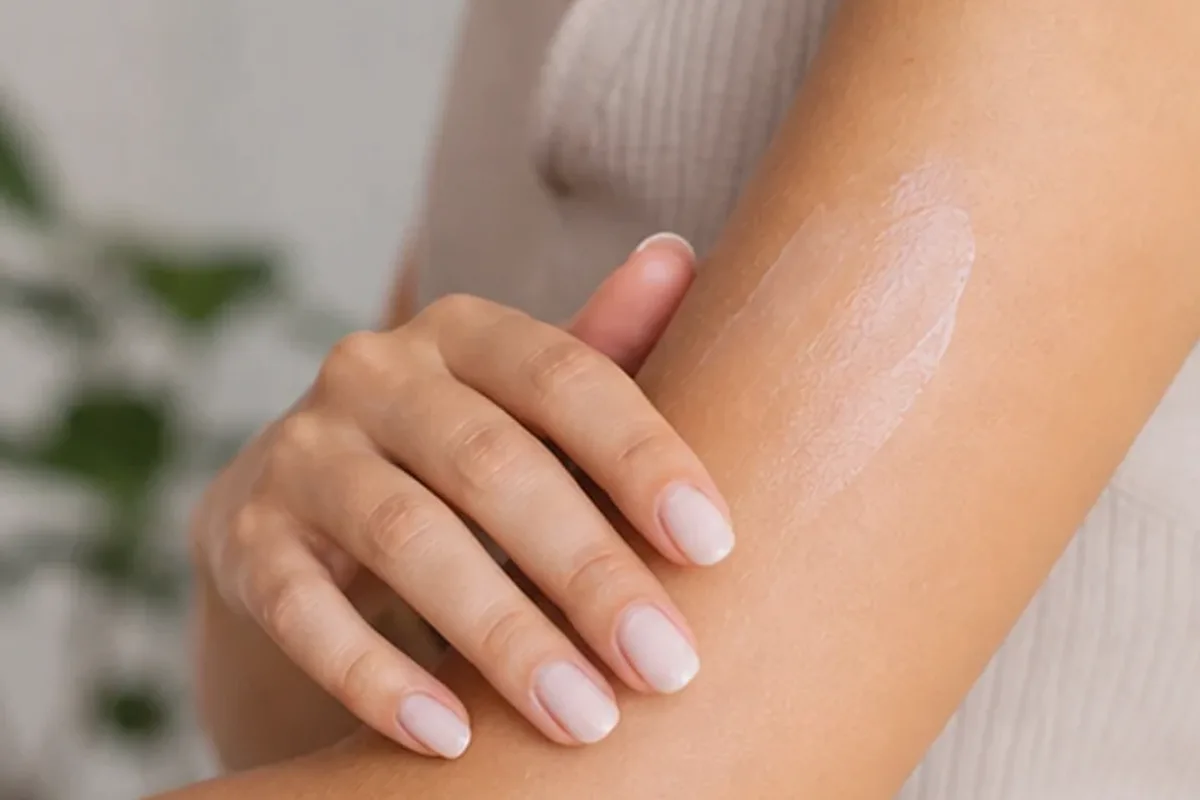Redaktioneller Beauty-Moment zur Ausgangslage bei Sugaring-Paste für die Bikinizone