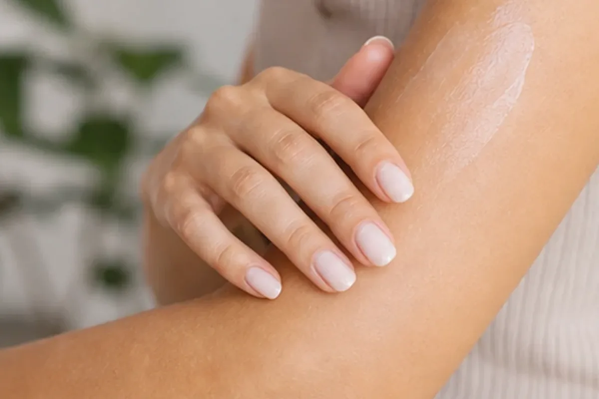 Emotionaler und authentischer Anwendungsmoment rund um After-Shave-Pflege für langanhaltende Glätte