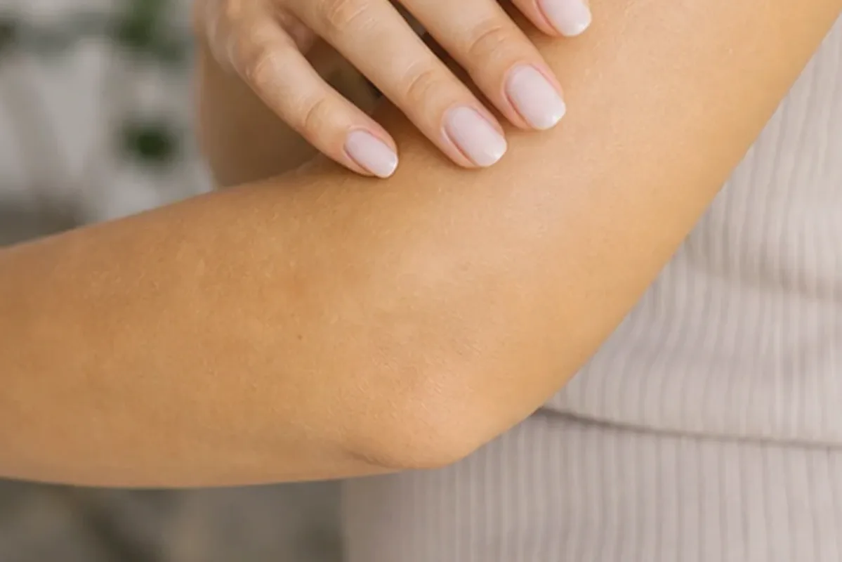 Redaktionelle Detailaufnahme zur Orientierung bei Deodorant für empfindliche Haut
