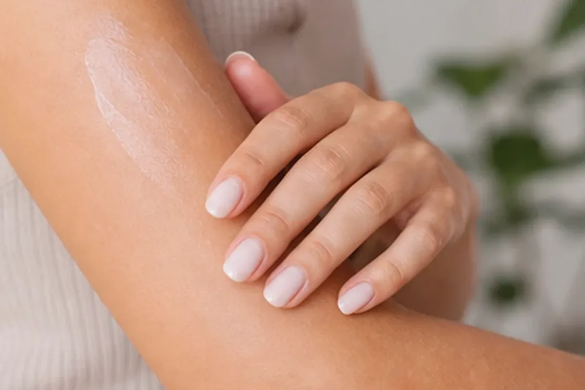 Authentische Beauty-Routine passend zum Thema Enthaarungscreme für die Bikinizone