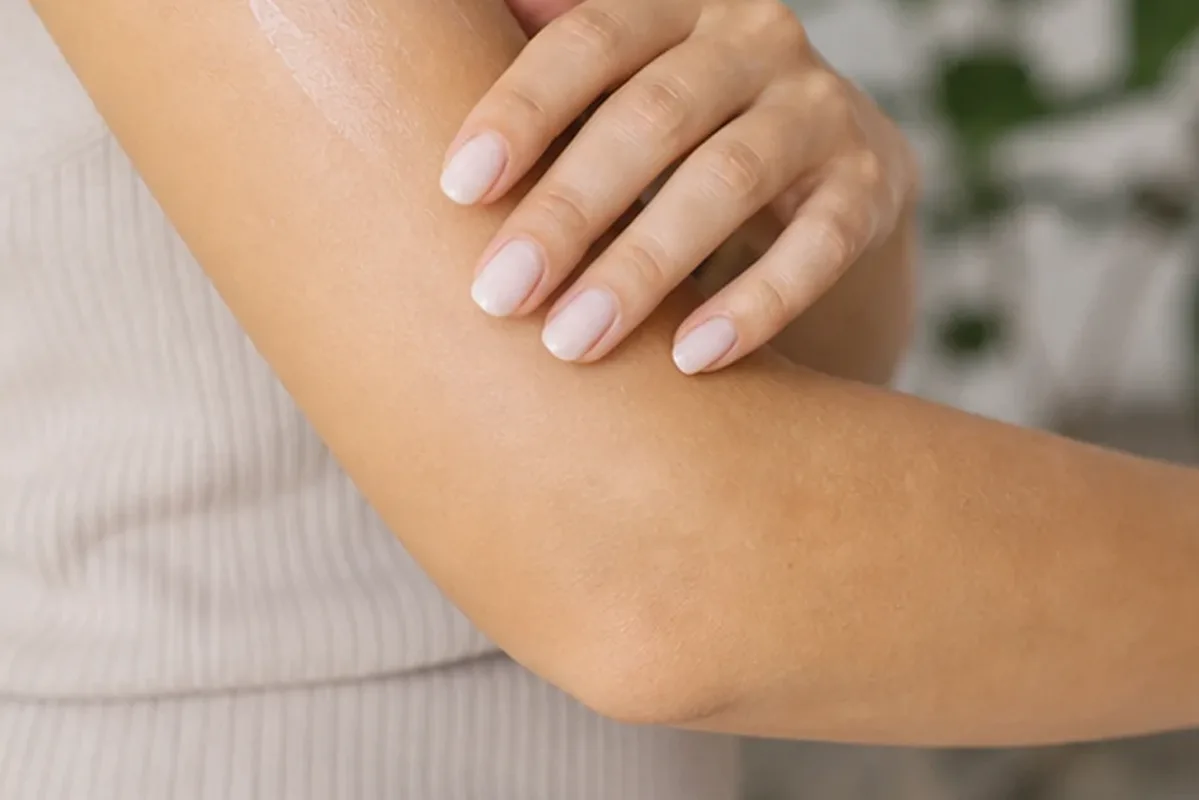 Redaktionelle Detailaufnahme zur Orientierung bei Duschöl für müde Füße