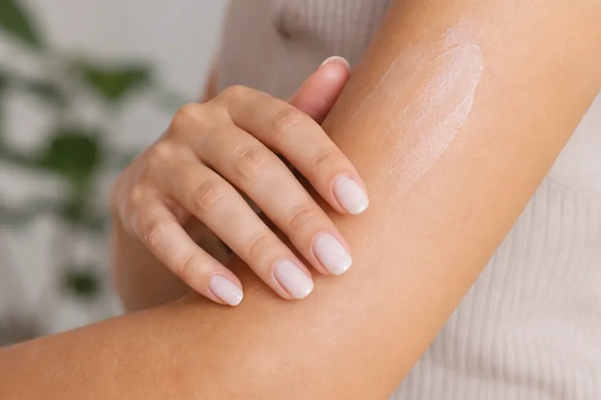 Redaktioneller Beauty-Moment zur Ausgangslage bei Rasiergel bei eingewachsenen Haaren