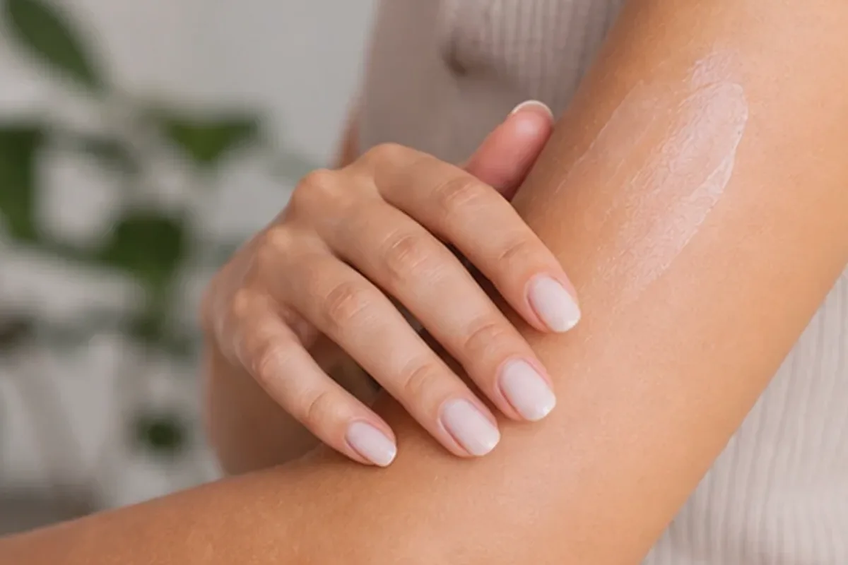 Redaktioneller Beauty-Moment zur Ausgangslage bei Bikinizonen-Trimmer für dunkle Haare