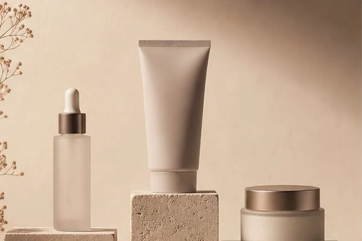 Hochwertige Beauty-Inszenierung zu Auswahlkriterien für Eau de Toilette bei warmem Wetter