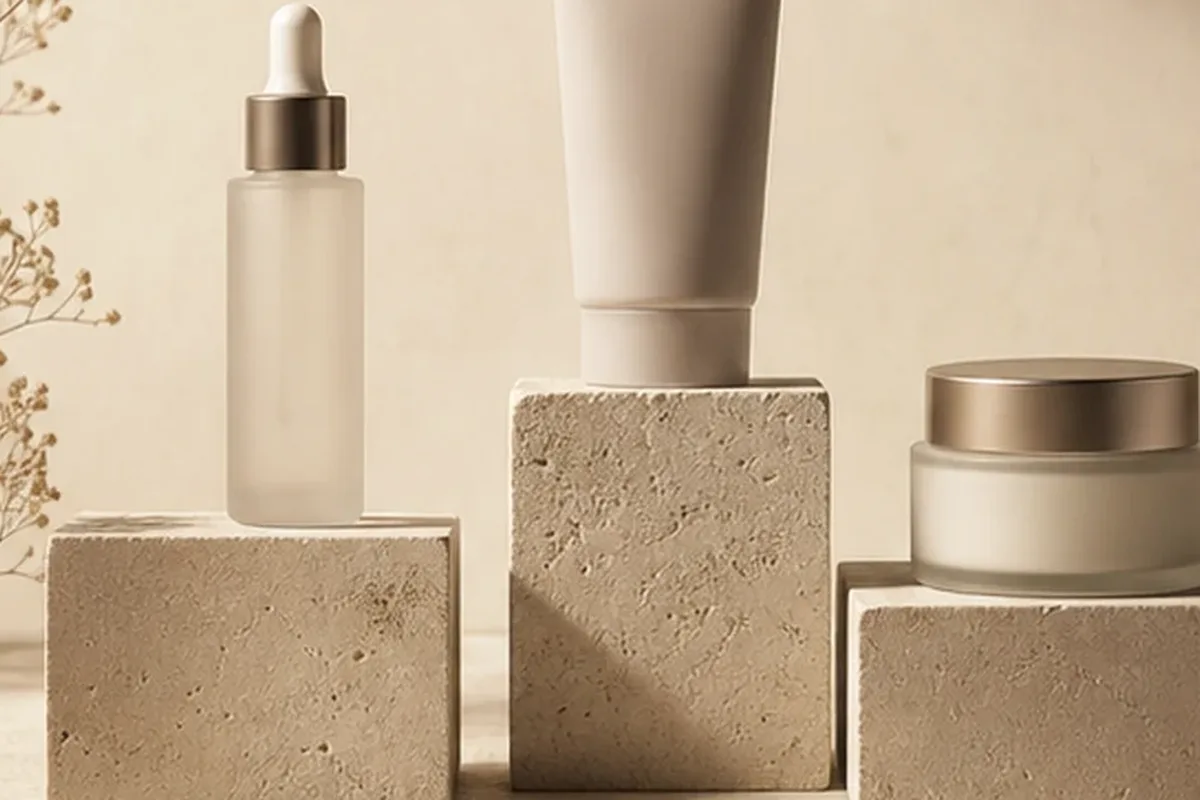 Hochwertige Beauty-Inszenierung zu Auswahlkriterien für Eau de Toilette bei warmem Wetter