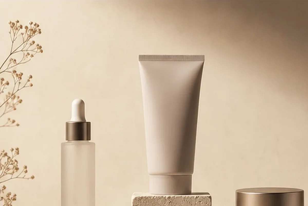 Redaktionelle Detailaufnahme zur Orientierung bei Lippenstift für trockene Haut