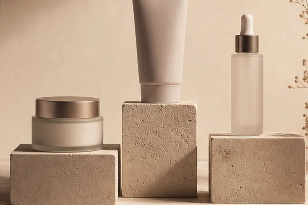 Redaktionelle Detailaufnahme zur Orientierung bei Make-up-Pinsel für empfindliche Haut