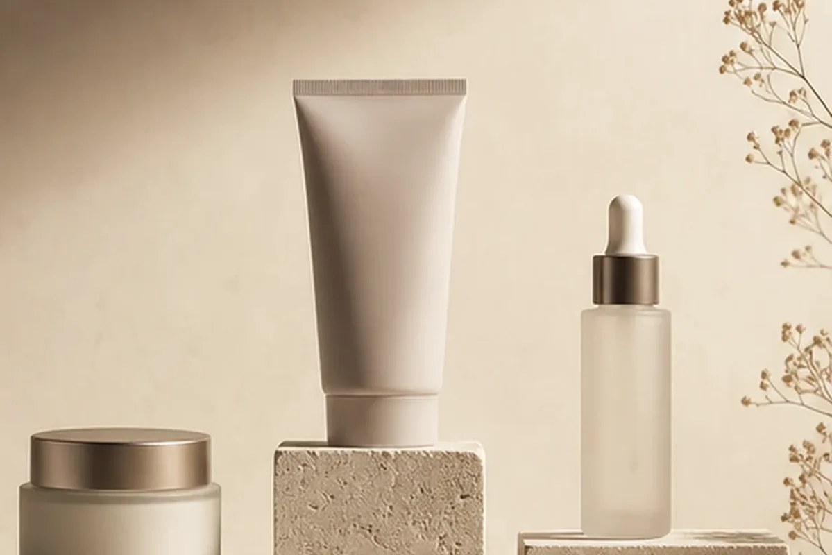 Hochwertige Beauty-Inszenierung zu Auswahlkriterien für Warmluftbürste für Reisen