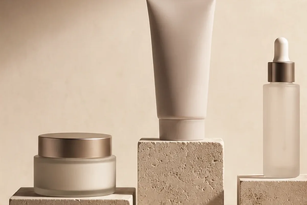 Hochwertige Beauty-Inszenierung zu Auswahlkriterien für Highlighter für ölige Haut
