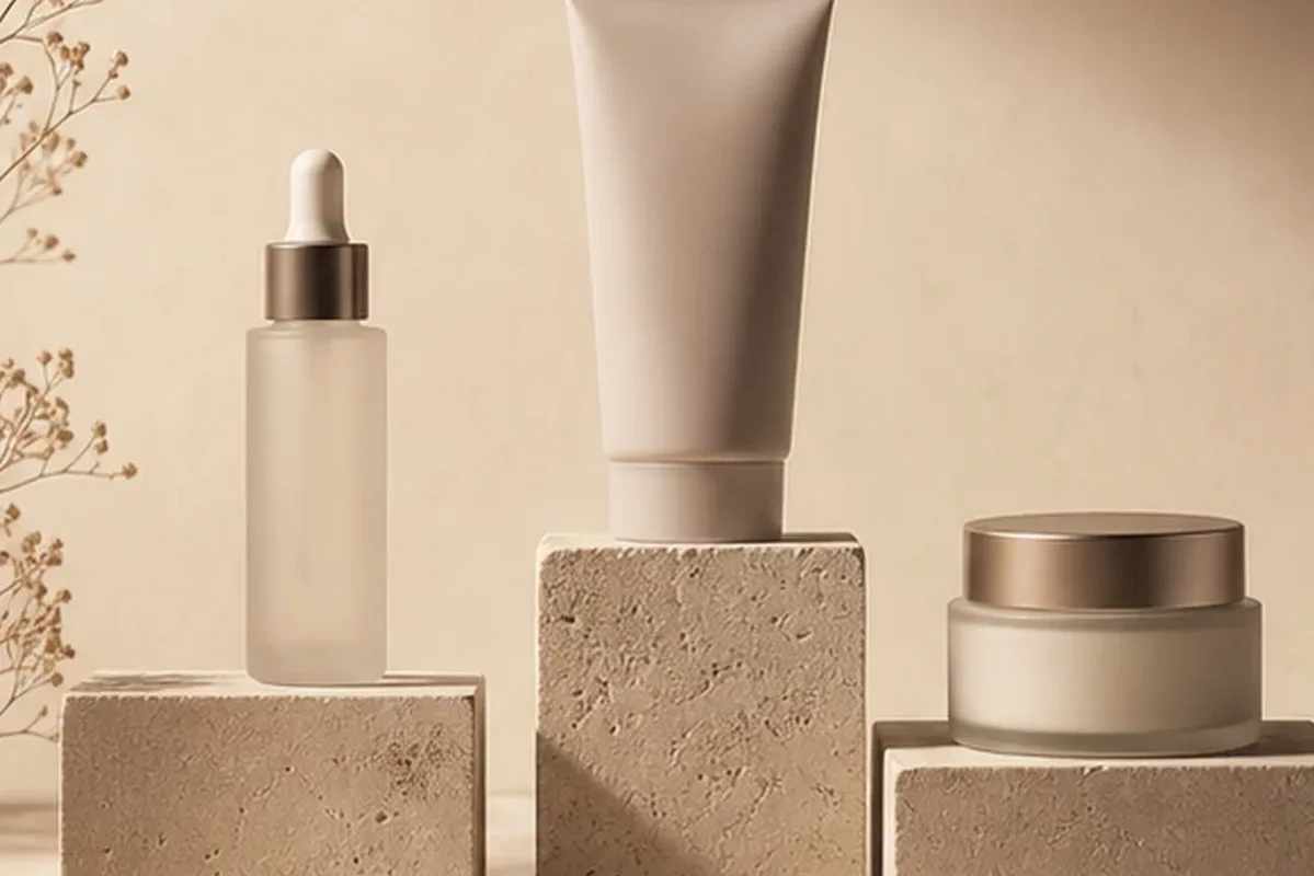 Hochwertige Beauty-Inszenierung zu Auswahlkriterien für Bronzer bei Rötungen