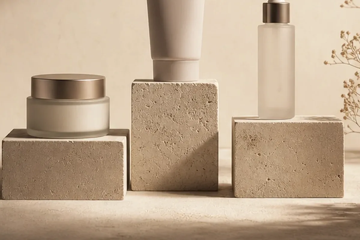 Hochwertige Beauty-Inszenierung zu Auswahlkriterien für Massagegerät für empfindliche Haut