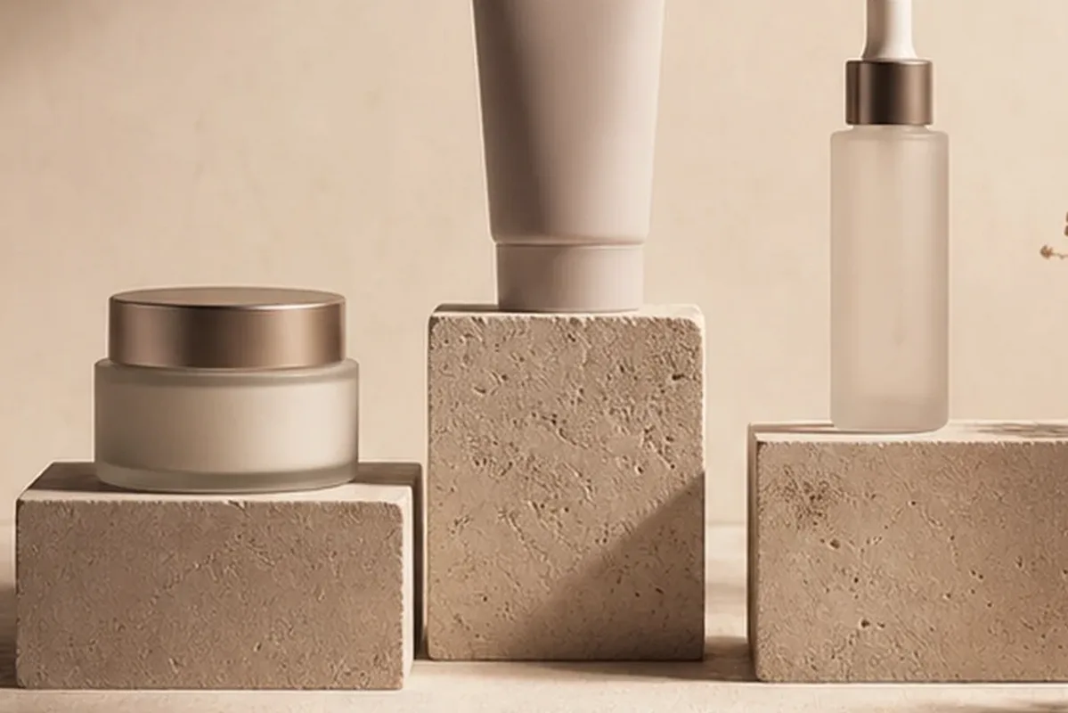 Hochwertige Beauty-Inszenierung zu Auswahlkriterien für Puder für einen natürlichen Look