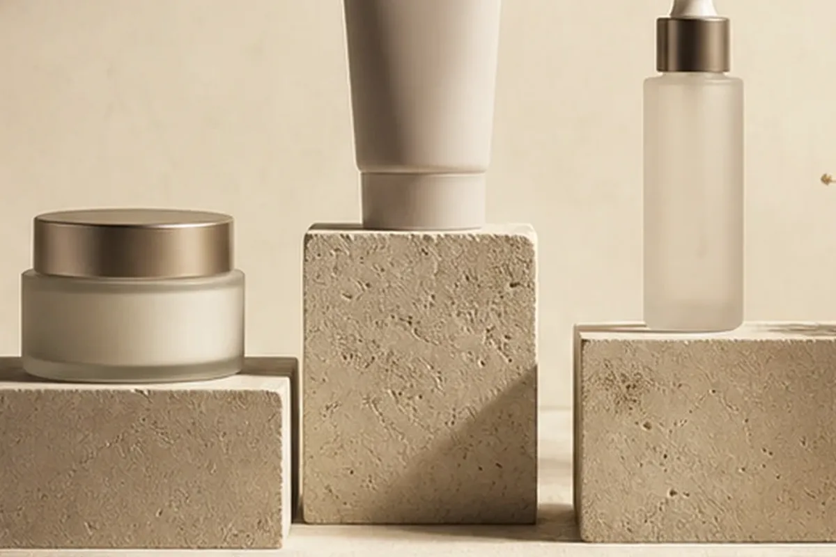 Hochwertige Beauty-Inszenierung zu Auswahlkriterien für Puder bei Rötungen