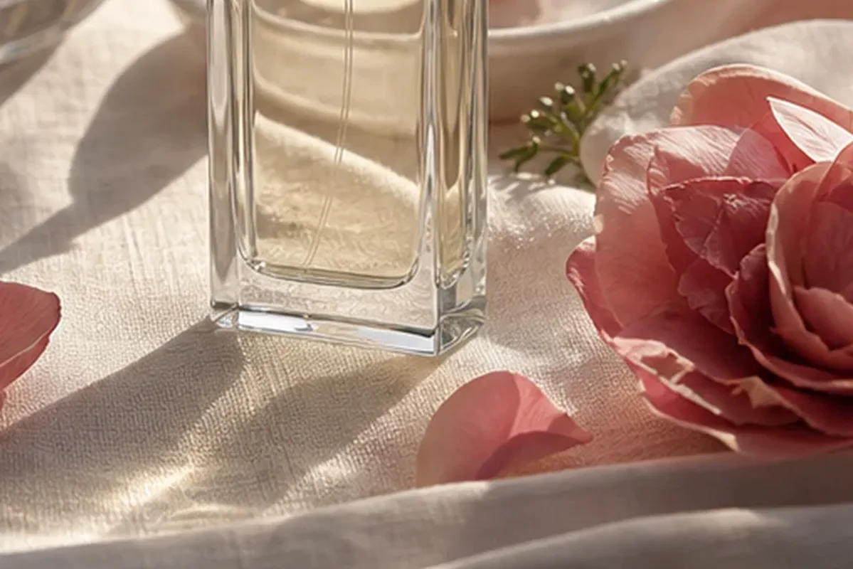 Hochwertige Beauty-Inszenierung zu Auswahlkriterien für Unisex-Parfum für Duftanfänger