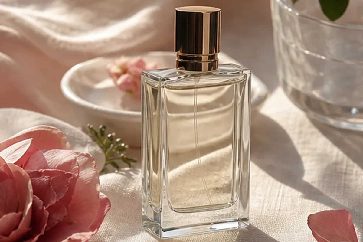 Authentische Beauty-Routine passend zum Thema Unisex-Parfum für einen minimalistischen Stil