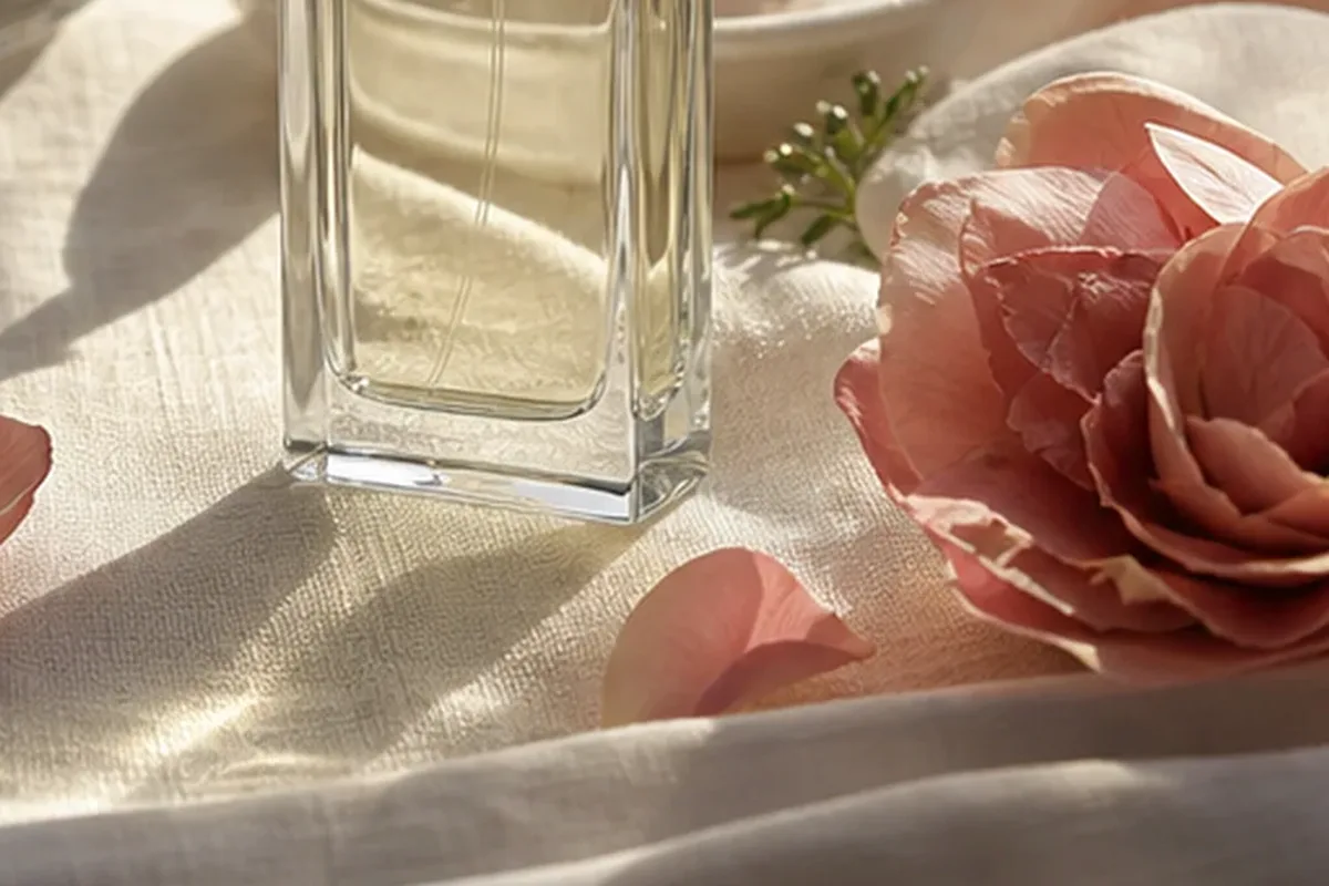 Redaktioneller Beauty-Moment zur Ausgangslage bei Moschusduft für einen eleganten Stil