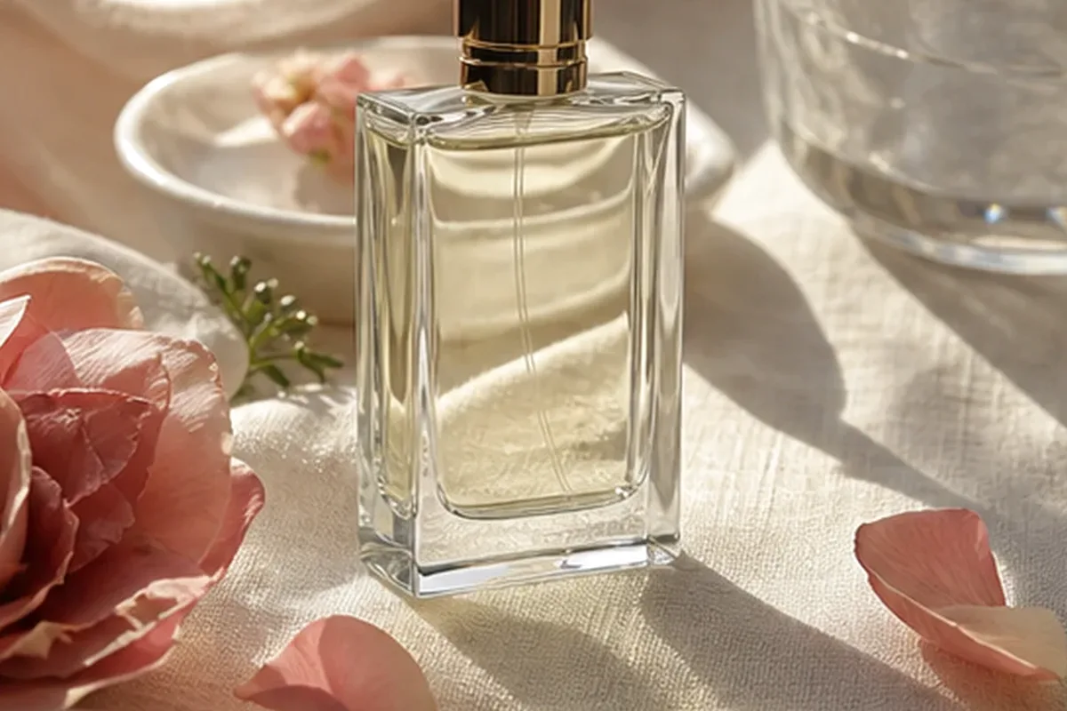 Authentischer Wohlfühlmoment passend zum Beauty-Thema Frischer Duft für Duftanfänger