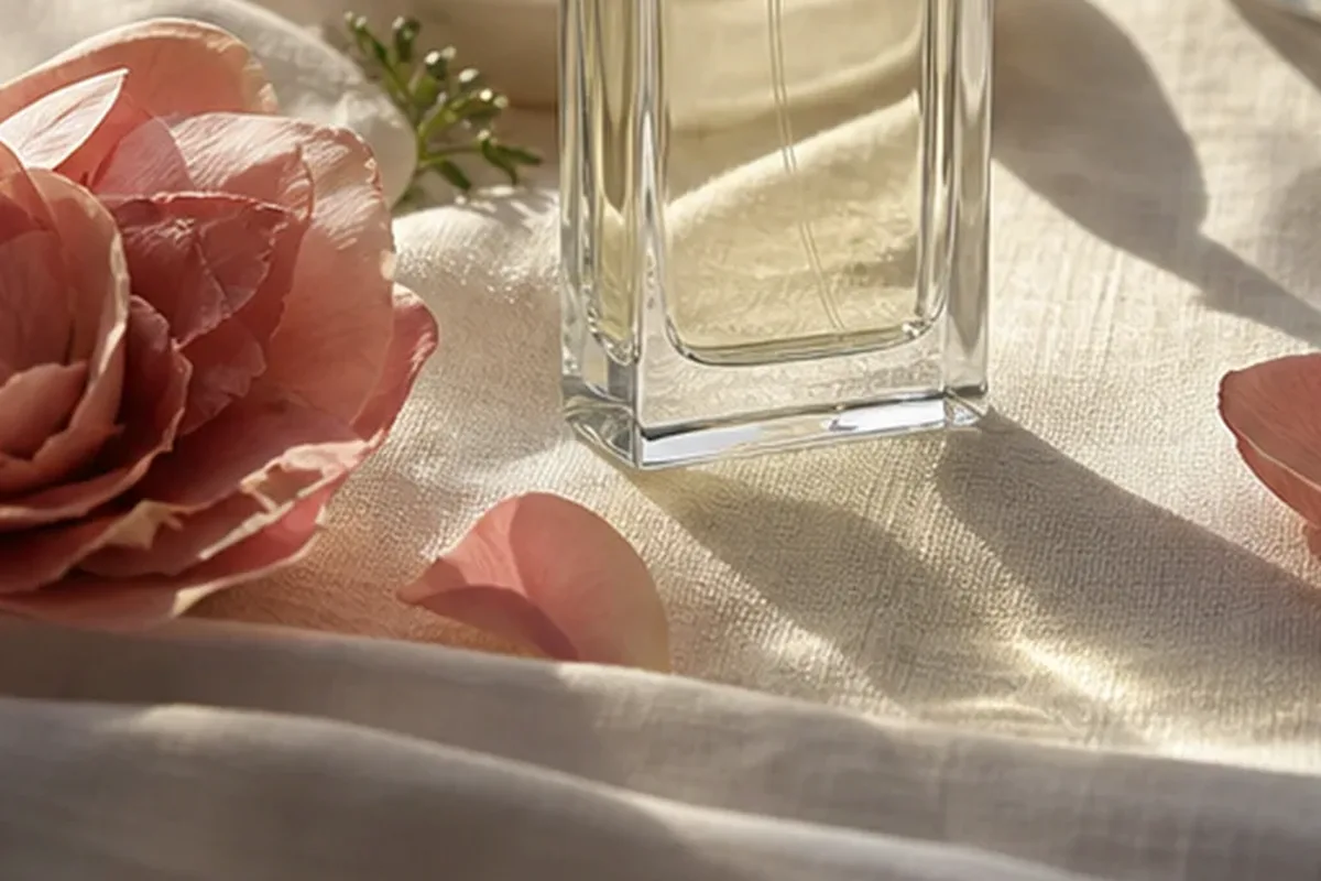 Authentischer Wohlfühlmoment passend zum Beauty-Thema Büroduft mit langer Haltbarkeit