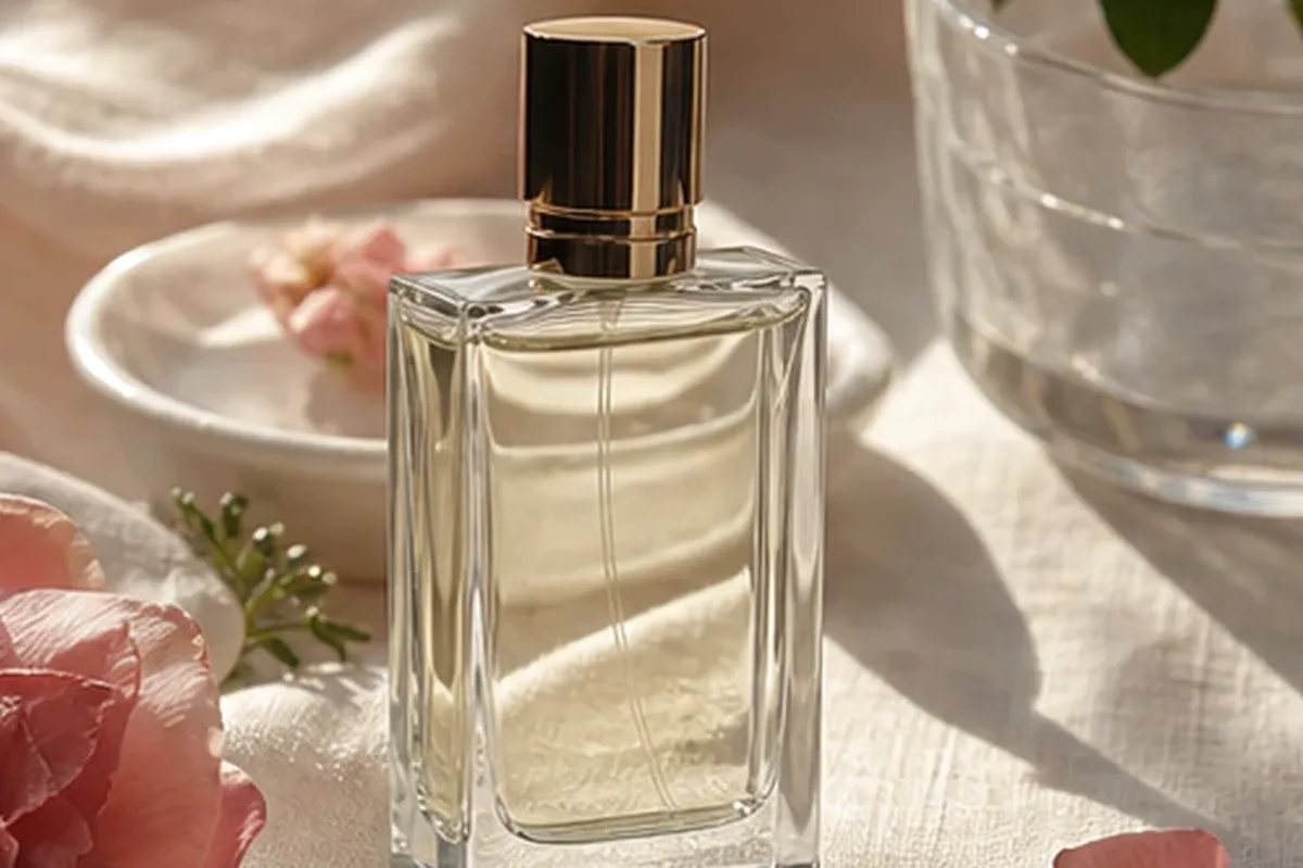 Emotionaler und authentischer Anwendungsmoment rund um Abendduft für einen eleganten Stil